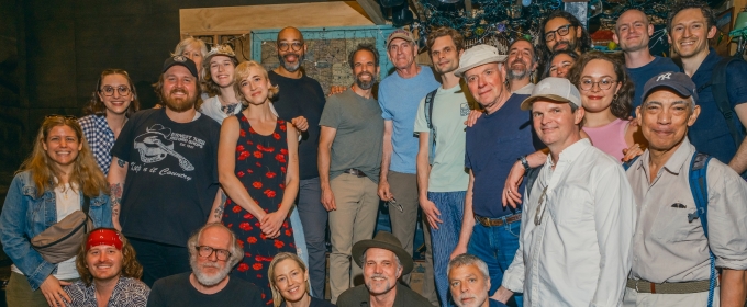 Photos: James Taylor, Carrie Coon, and Tracy Letts Visit DEAD OUTLAW